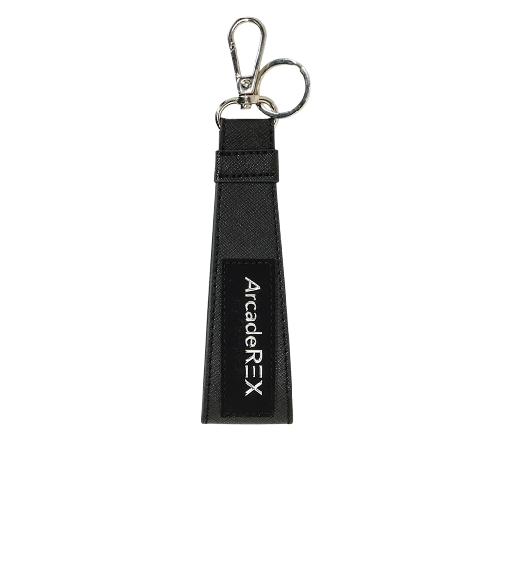 Arcade REX by ChroNoiR BOX LOGO KEY RING BLACK