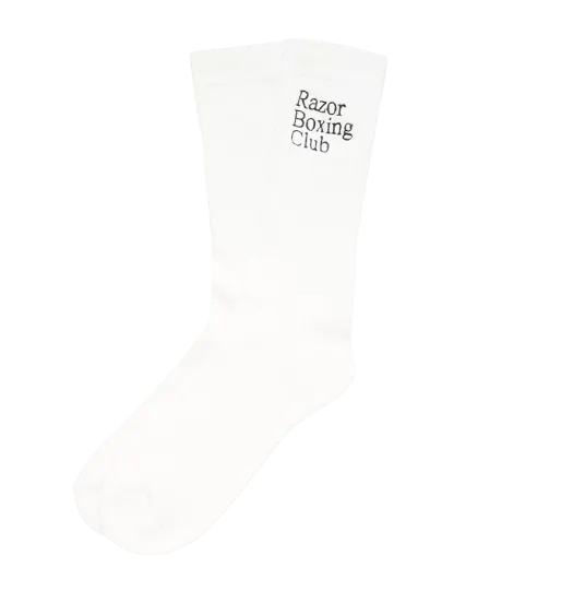 RAZOR BOXING CLUB JOE/RBC SPORT SOX "WHITE"