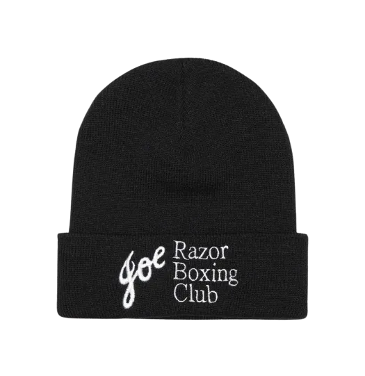 RAZOR BOXING CLUB JOE/RBC KNIT CAP "BLACK"