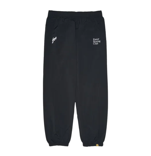 RAZOR BOXING CLUB JOE/RBC NYLON TRACK PANTS "BLACK"