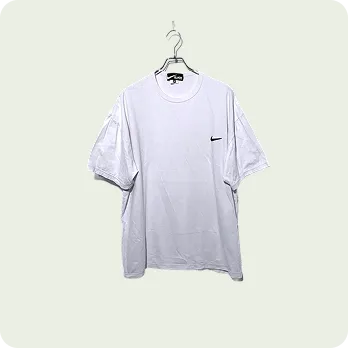 BLACK COMME des GARCONS NIKE S/S TEE White